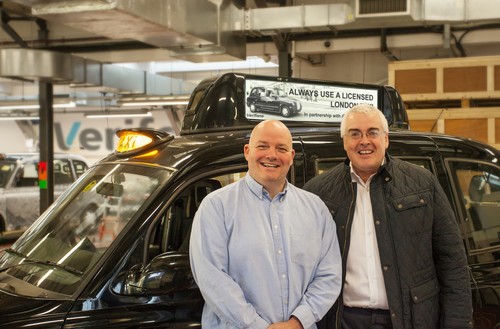 New London Taxi Adverts Hailed a Success